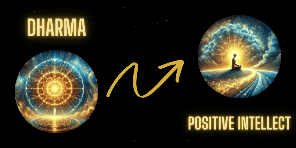 Arrow: Dharma to Positive Intellect