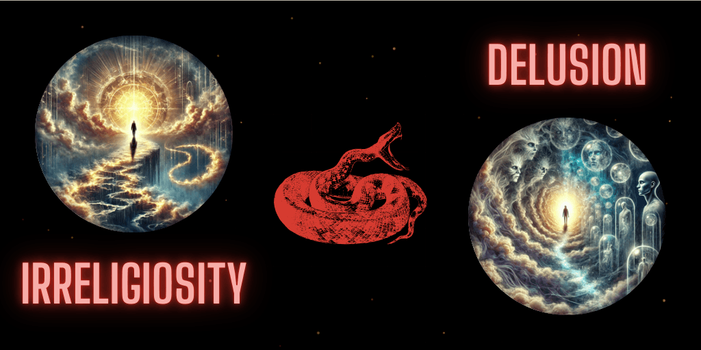 Snake: Irreligiosity to Delusion