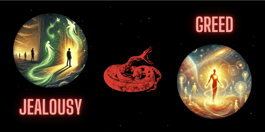 Snake: Jealousy to Greed