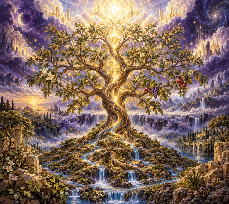Etz Chaim full board artwork