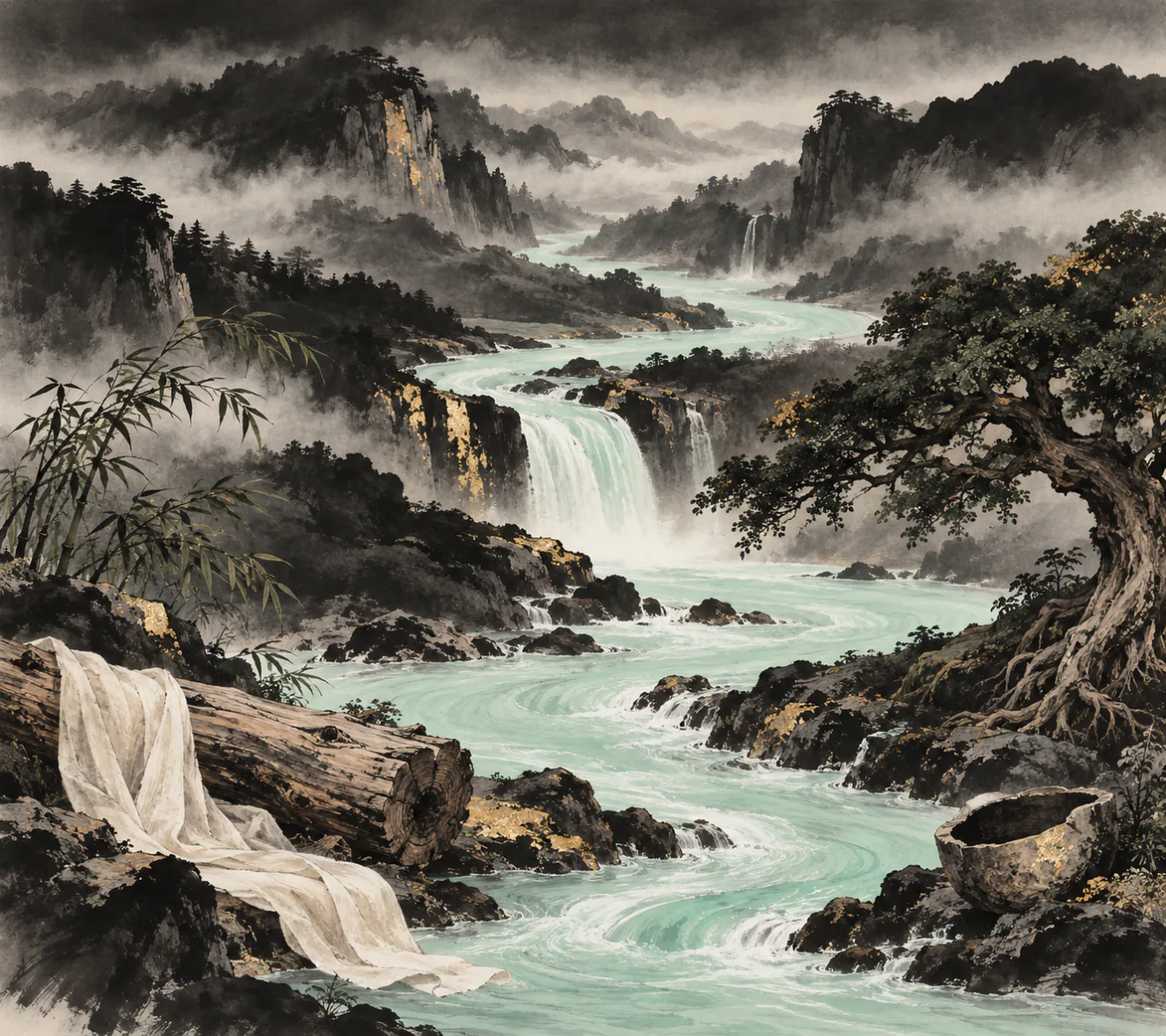 Tao Leela full board artwork