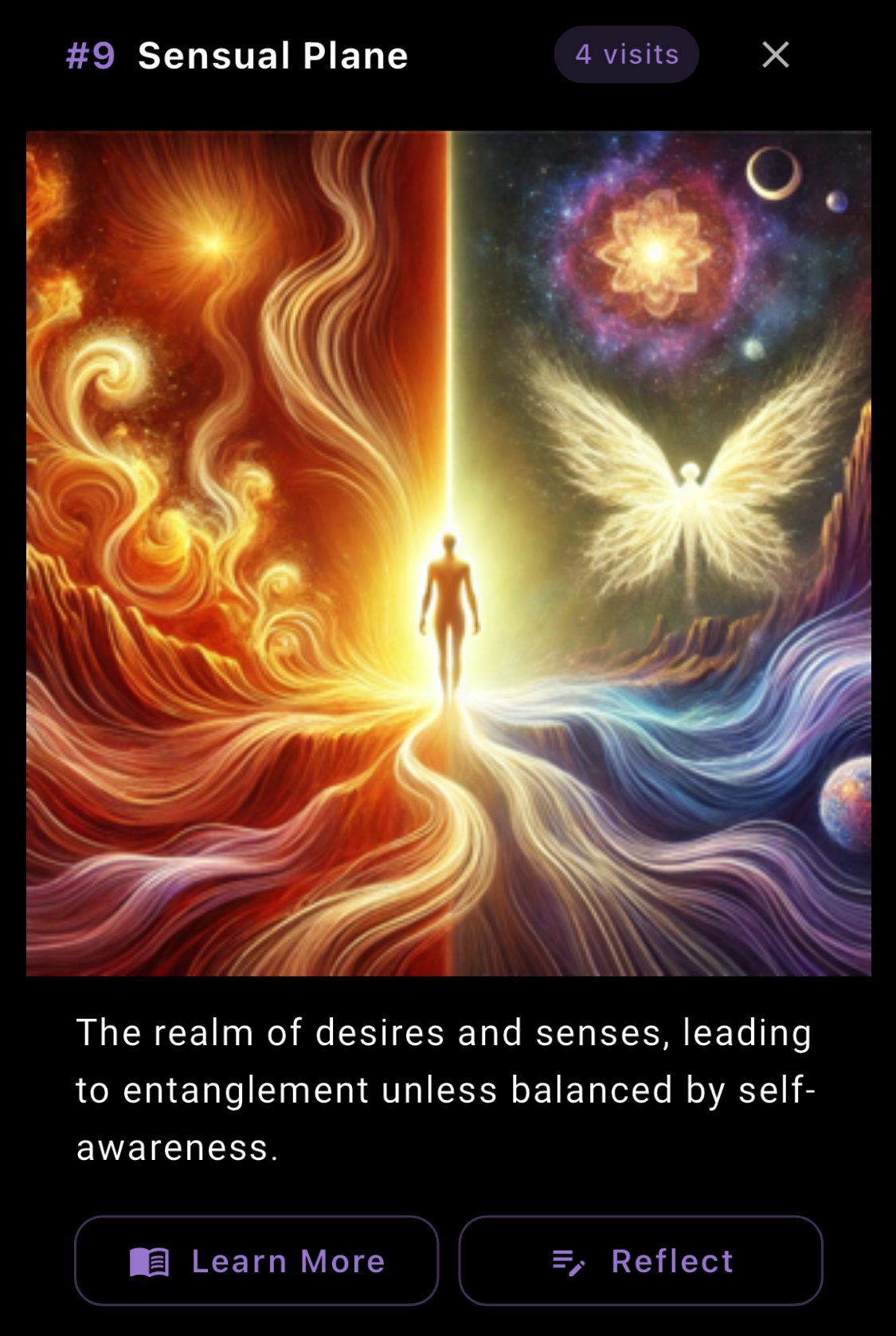 Square 9 appears frequently in this journey